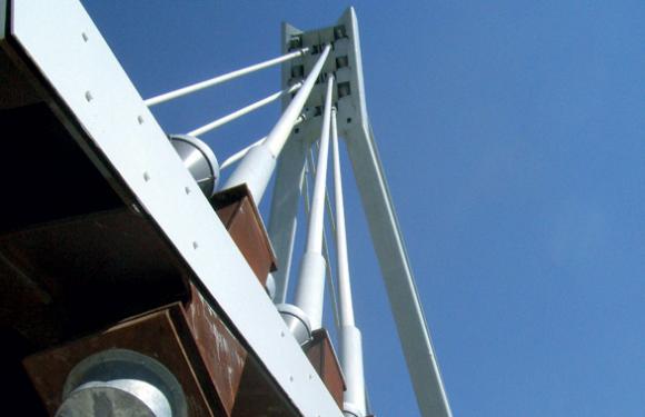 04. Cable Stayed bridge in Alves, Bressanone (Italy)