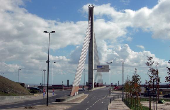 07. Cable Stayed bridge Santa Apolonia, Lisbon (Portugal)